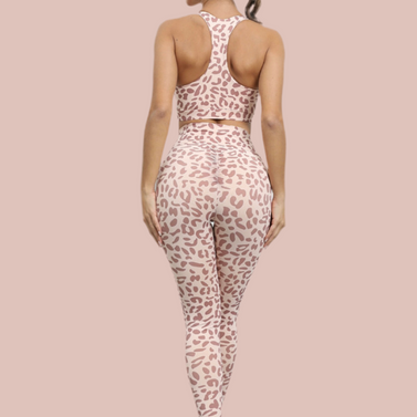 Nude Leopard Set