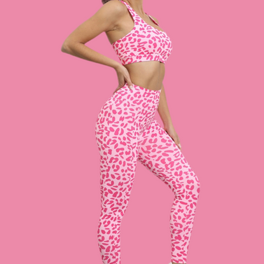 Leopard Pink Set